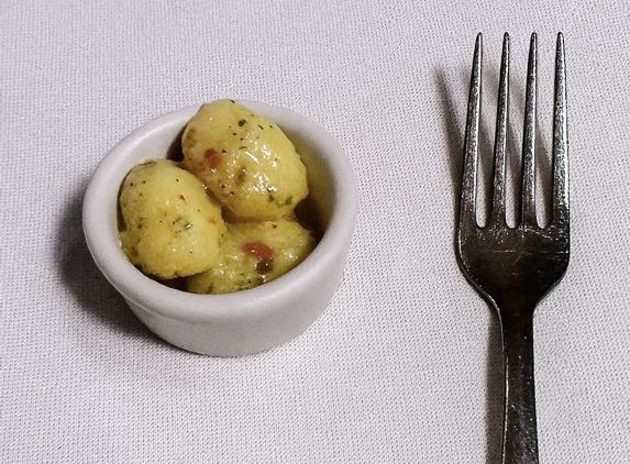 Albert & Co - Lakes Entrance, VIC. My grandson’s ridiculously small gnocchi serve
