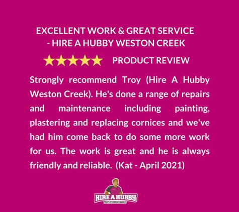 Hire A Hubby Weston Creek - Chapman, ACT