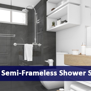 Supreme Shower Screens - Molendinar, QLD. Supreme Semi-Frameless Shower Screens