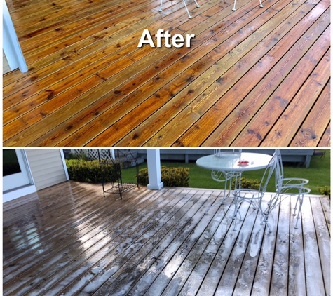 Blue Water Exterior Power Washing - Croswell, MI. Deck And House Power Washing In Port Sanilac Michigan