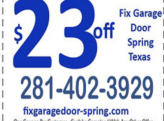 Sunshine Fix Garage Door - Spring, TX