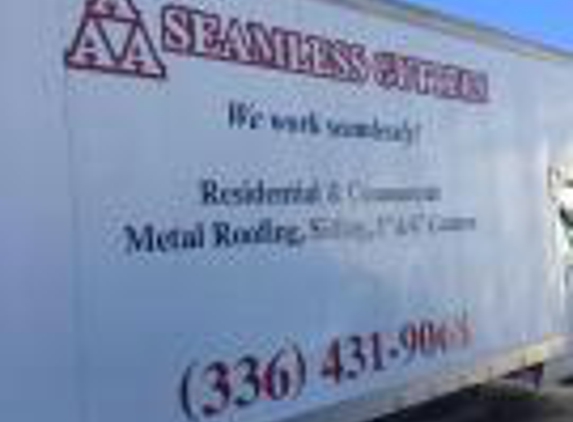 AAA Seamless Gutters - High Point, NC