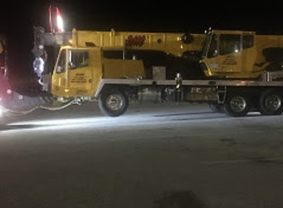 Kenda Truck Center - Madison, FL. Batman towing a 60 ton crane off of the interstate. He is ready for all you towing needs