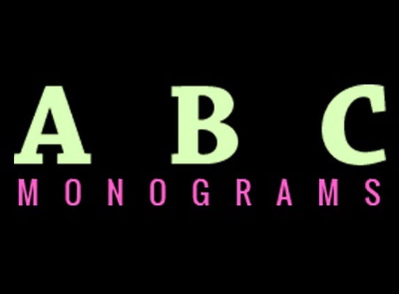 ABC Monograms - Alcoa, TN