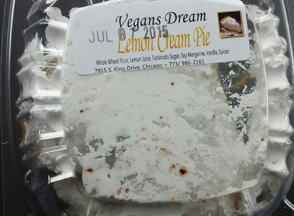 Kramer's Health Foods - Chicago, IL. Vegan Lemon Cream Pie