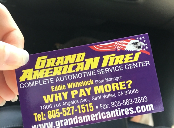 Grand American Tire - Simi Valley, CA