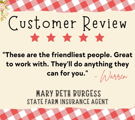 Mary Beth Burgess - State Farm Insurance Agent - Kannapolis, NC