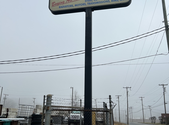 Loggins Metal Recycling - High Point, NC. Street sign