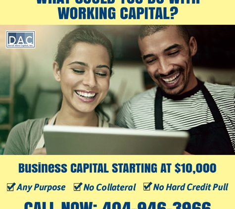 DAC Funding Solutions - Atlanta, GA. What Could You Do With Business Capital?