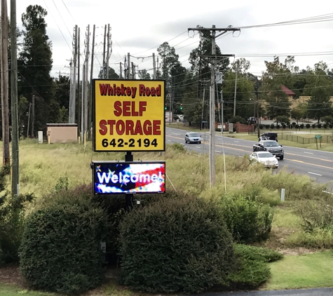 Whiskey Road Storage - Aiken, SC. Across from Target shopping center.