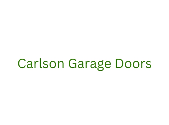 Carlson Garage Doors - Bristol, CT