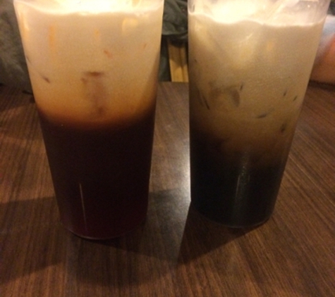 Siam Rice - Saugus, CA. Thai tea and iced coffee