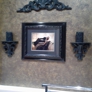 Mega trends painting and faux finishing - Round Rock, TX. chocclate and gold finish