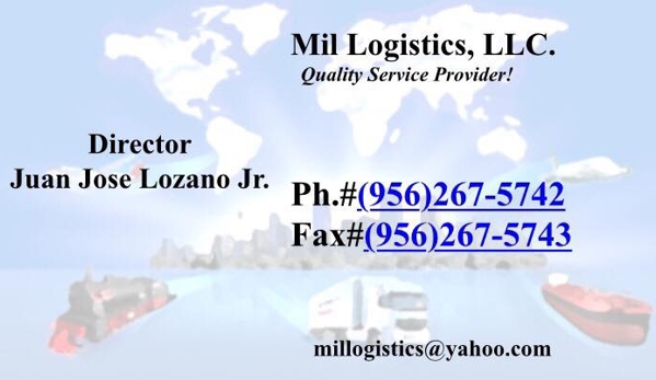 MIL Logistics, LLC. - Laredo, TX