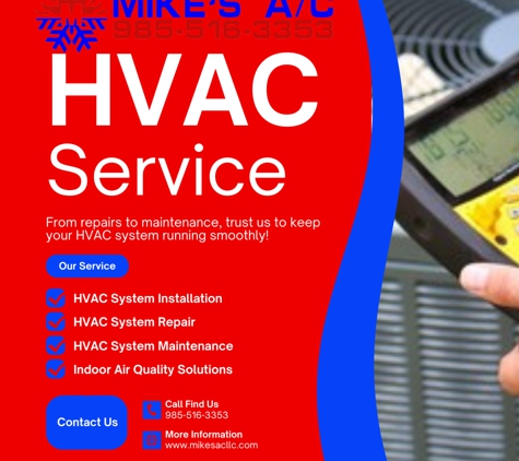 Mike's A/C llc - Bogalusa, LA. air conditioning repair in Franklinton, hvac repair in Franklinton, a/c repair in Franklinton, air conditioning repair in Franklinton