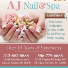 A J Nail & Spa