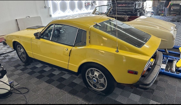 Brown's Locksmithing - Cleveland, OH. Made a key today for this Vintage 1974 Saab Sonett III what a challenge! When  the key turned in the ignition lock, “What A Rush” Pic 1 0f 4