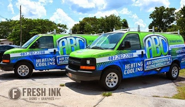 ABC Air Conditioning & Heating Specialist, Inc. - Oviedo, FL