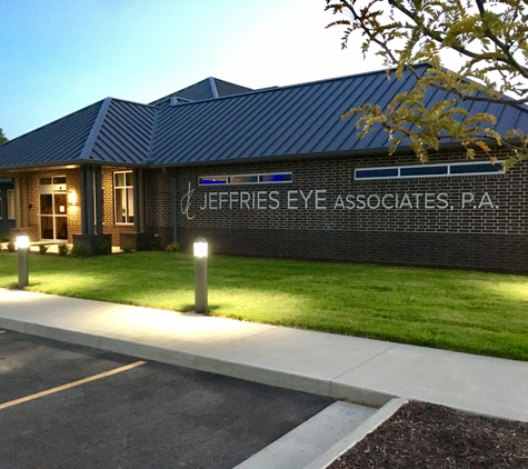 Jeffries Eye Associates, P.A. - Rogers, AR. Visible from southbound Pleasant Grove exit off of I49!