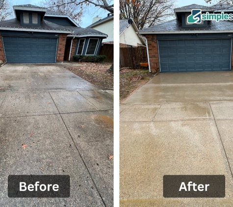 Simple Services Power Washing - Denton, TX