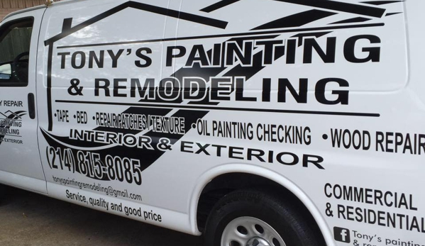 Tony's Painting & Remodeling - Dallas, TX