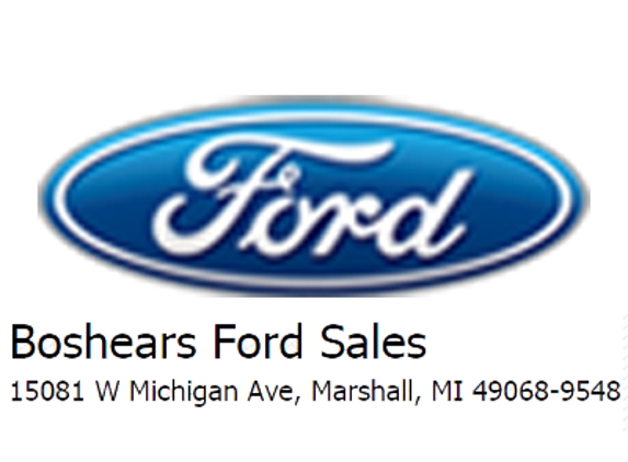 BOSHEARS FORD SALES INC - Marshall, MI