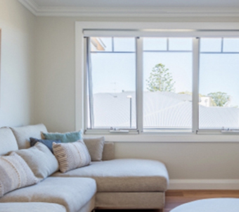 Bradnam's Windows & Doors - Mount St John, QLD. White Aluminium Awning Window