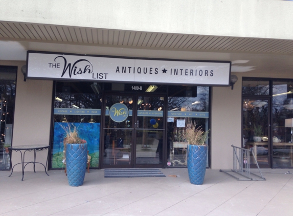 The Wish List - Atlanta, GA. Cute store front!