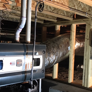 Hometown Heating and Cooling Inc. - Belgrade, MT. Furnace Installation in a Crawl Space