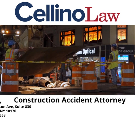 Cellino Law Accident Attorneys - New York, NY