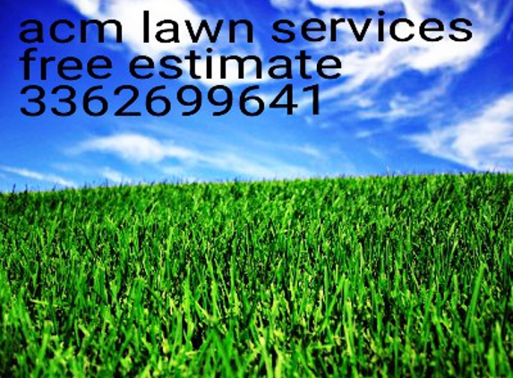 Acm lawn services - Graham, NC