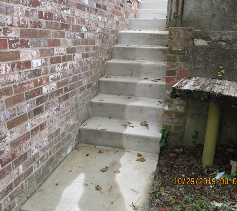 Koppers Quality Waterproofing, Inc. - Bowie, MD. Concrete Stair Repair; Home Waterproofing