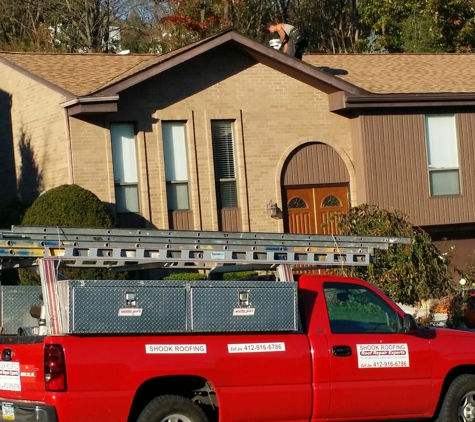 Shook Roofing Co - Pittsburgh, PA. New roofs.