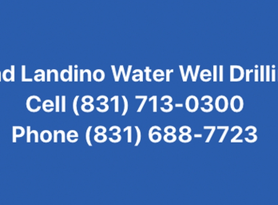 Brad Landino Landino Well Drilling - Aptos, CA