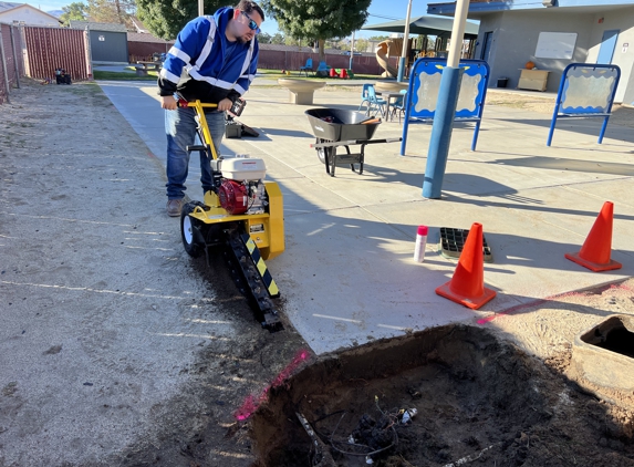 SUNRISE SPRINKLER - Bakersfield, CA. sprinkler trenching