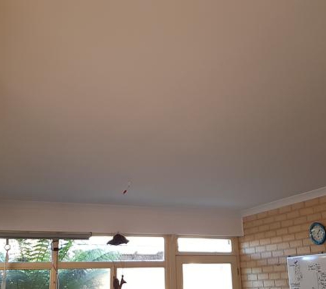 Dynamic Painting & Decorating - Calala, NSW. Ceiling - painting com pleted. Excellent finish.