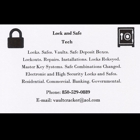 Lock and Safe Tech