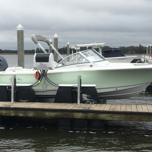 Float Lifts Of The Carolinas LLC - Wilmington, NC. 4400# Capacity HarborHoist Floating Boat Dock in North Charleston SC