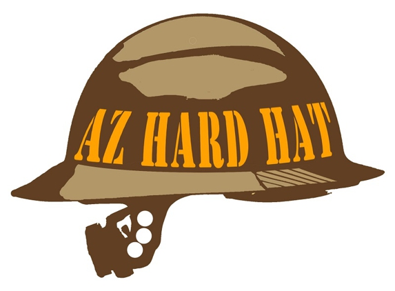 AZ Hard Hat - Mesa, AZ. Logo