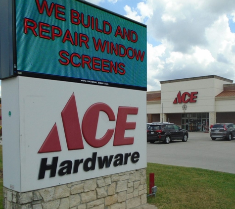 Greater Houston Sharpening @ ACE Hardware of Champions - Klein, TX. Greater Houston Sharpening.com @ Champion ACE Hardware - Street view.
