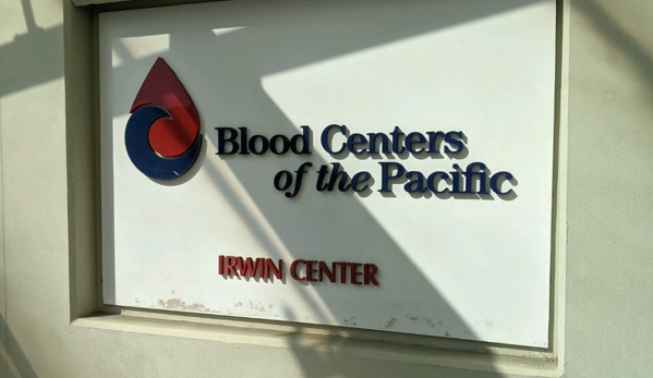 Blood Centers of the Pacific - San Francisco, CA