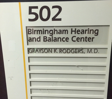 Dr. Grayson Rodgers MD, Birmingham Hearing & Balance Center - Birmingham, AL