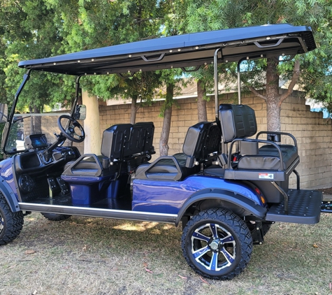 Apex Golf Carts - Laguna Hills, CA. Evolution Portimao Blue _ Forester 6 PLUS