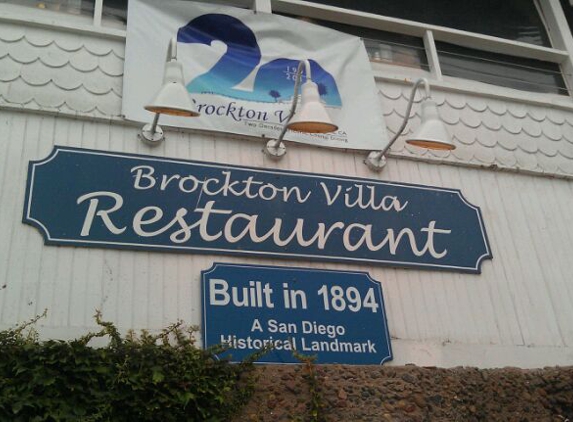 Brockton Villa Restaurant - La Jolla, CA