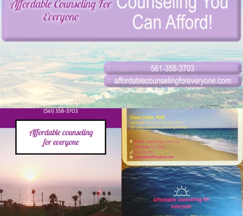 Affordable Counseling For Everyone - Boynton Beach, FL