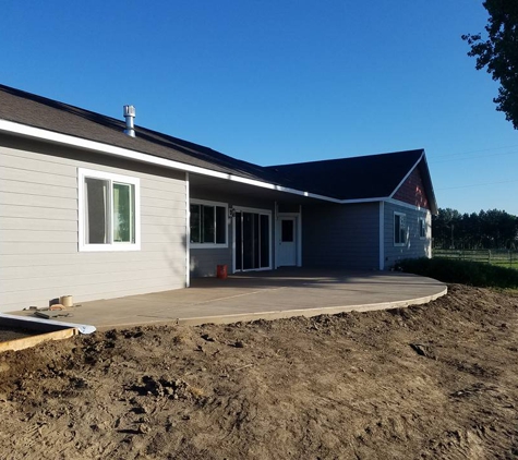 Nye Construction - Milton Freewater, OR. custom patio