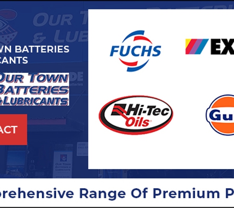Our Town Batteries & Lubricants - Maryville, NSW. A Comprehensive Range Of Premium Products