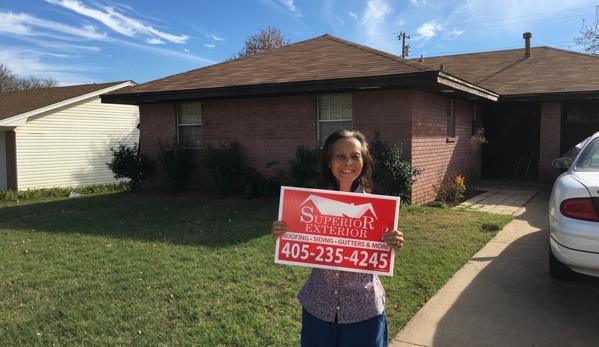 Superior Exterior - Oklahoma City, OK. Thank you for your business Ms. Peterson