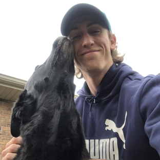 Perfect Pet Waste Removal Service - Nixa, MO. Bryce with Coco!