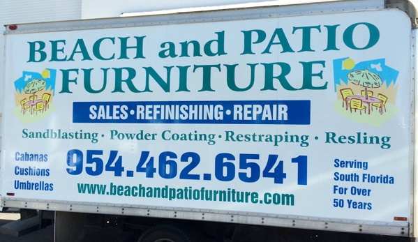 Beach & Patio Furniture - Fort Lauderdale, FL. Pick-up & Delivery within 100 miles